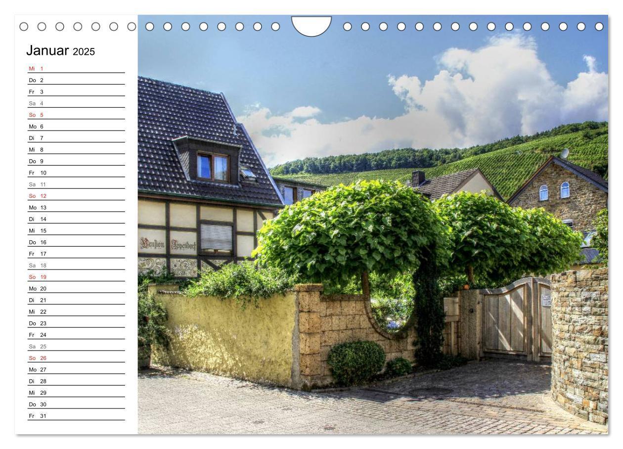 Bild: 9783435528219 | Die schönsten Orte der Eifel - Ahrweiler (Wandkalender 2025 DIN A4...