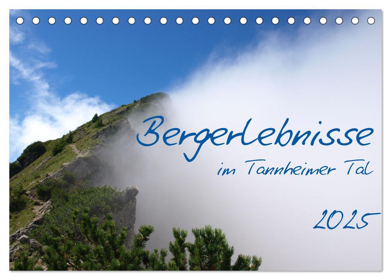 Cover: 9783383988691 | Bergerlebnisse im Tannheimer Tal (Tischkalender 2025 DIN A5 quer),...