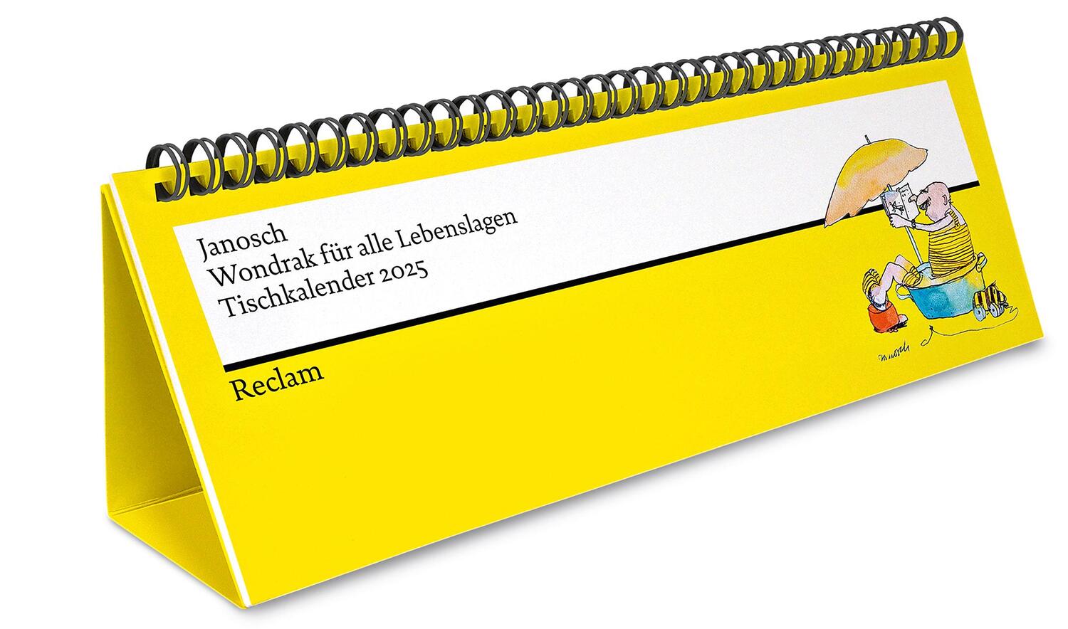 Cover: 9783150950234 | Janosch: »Wondrak für alle Lebenslagen« (Tischkalender 2025). Mit...