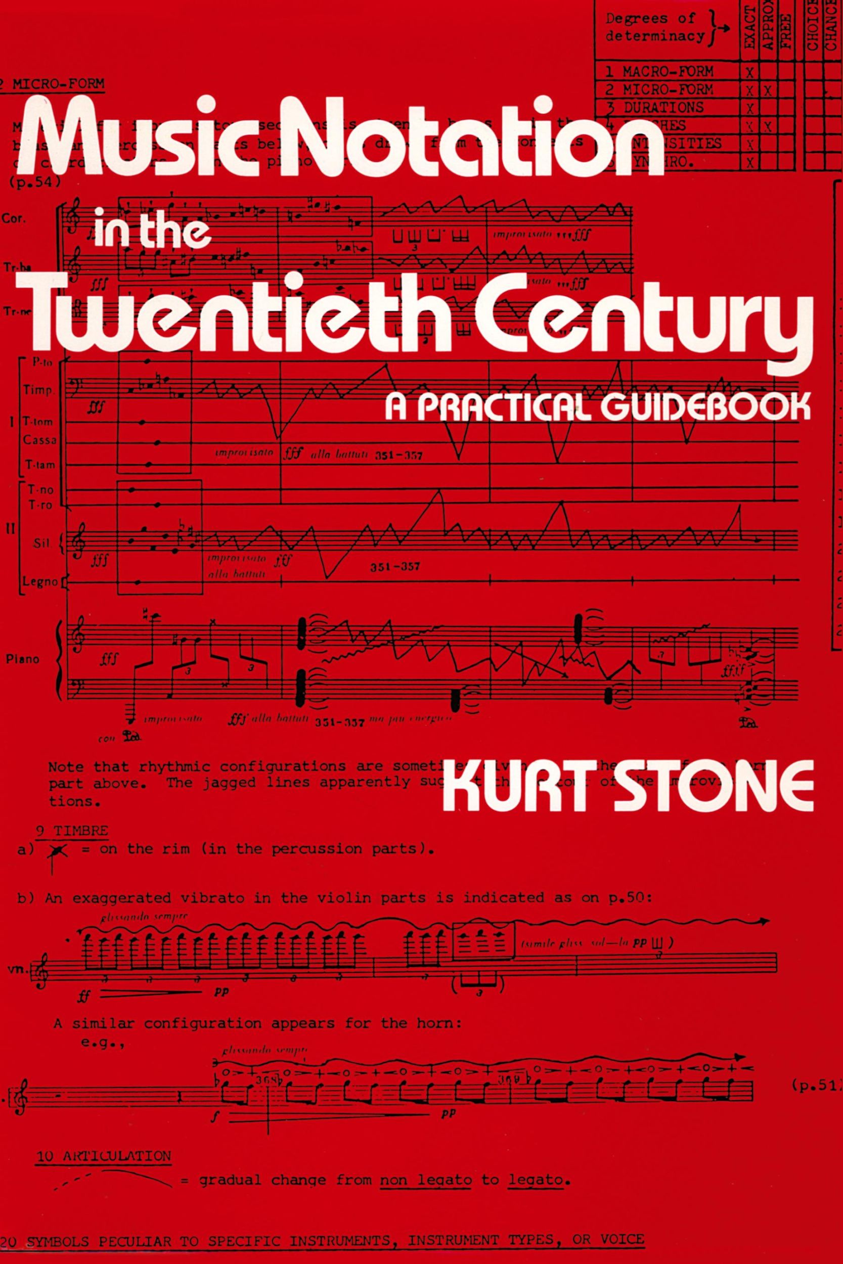 Cover: 9780393950533 | Music Notation in the Twentieth Century | A Practical Guidebook | Buch