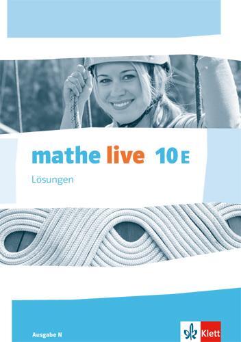 Cover: 9783127205824 | mathe live. Lösungen 10. Schuljahr. Ausgabe N | Broschüre | Deutsch