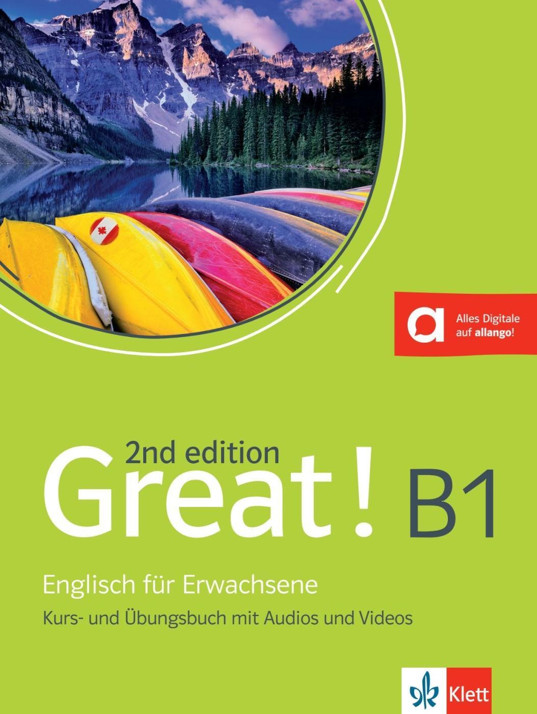 Cover: 9783125017580 | Great! B1, 2nd edition. Kurs- und Übungsbuch + Audios + Videos online