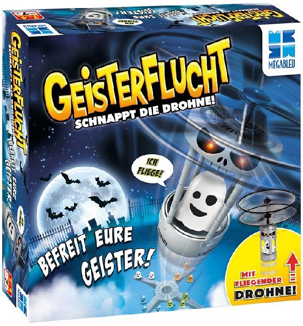 Cover: 3760046784889 | Geisterflucht - Schnappt die Drohne! (Kinderspiel) | Spiel | 678488