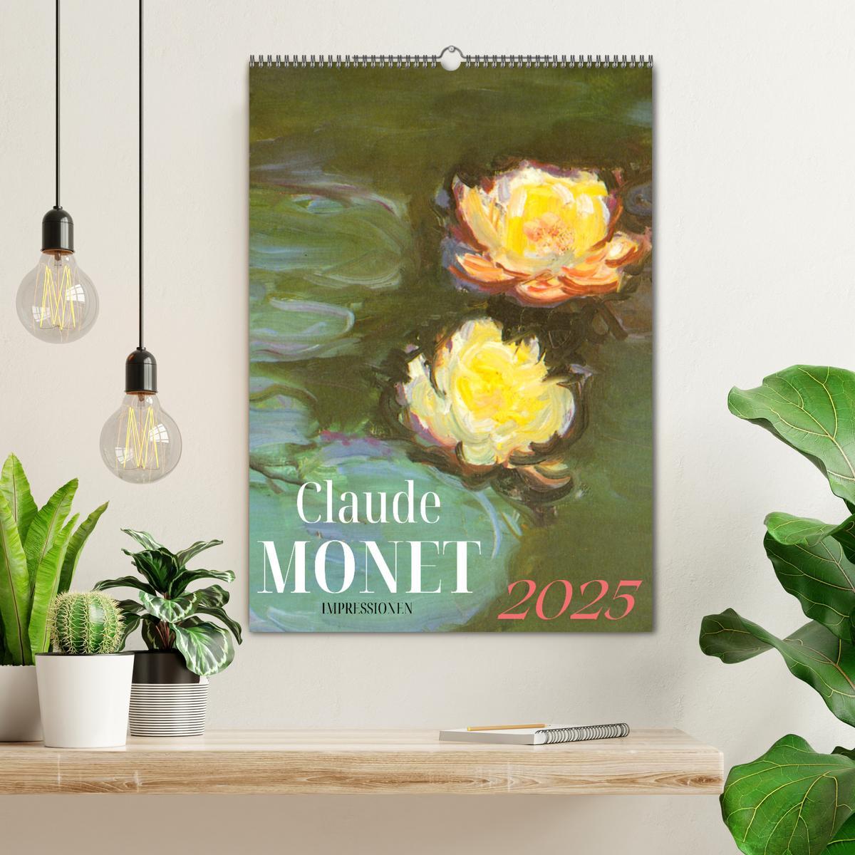 Bild: 9783457225301 | Claude Monet Impressionen (Wandkalender 2025 DIN A2 hoch), CALVENDO...