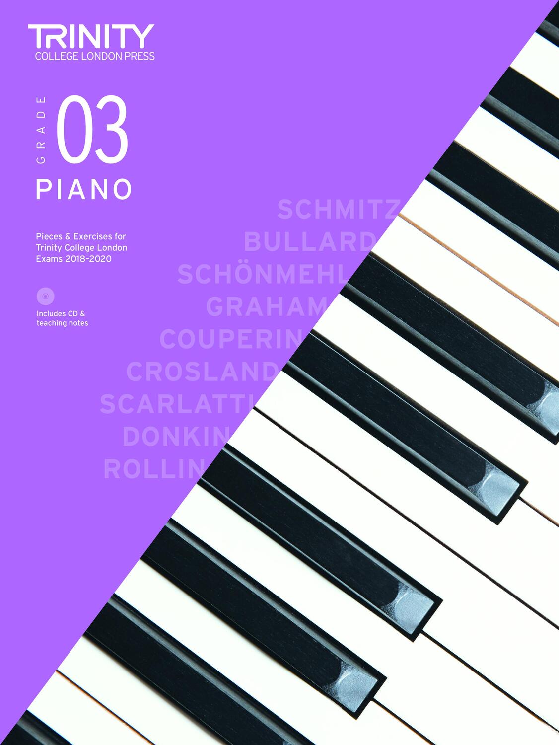 Cover: 9780857366108 | Piano Exam Pieces 2018-2020 Grade 3 | Buch + CD | Englisch | 2017