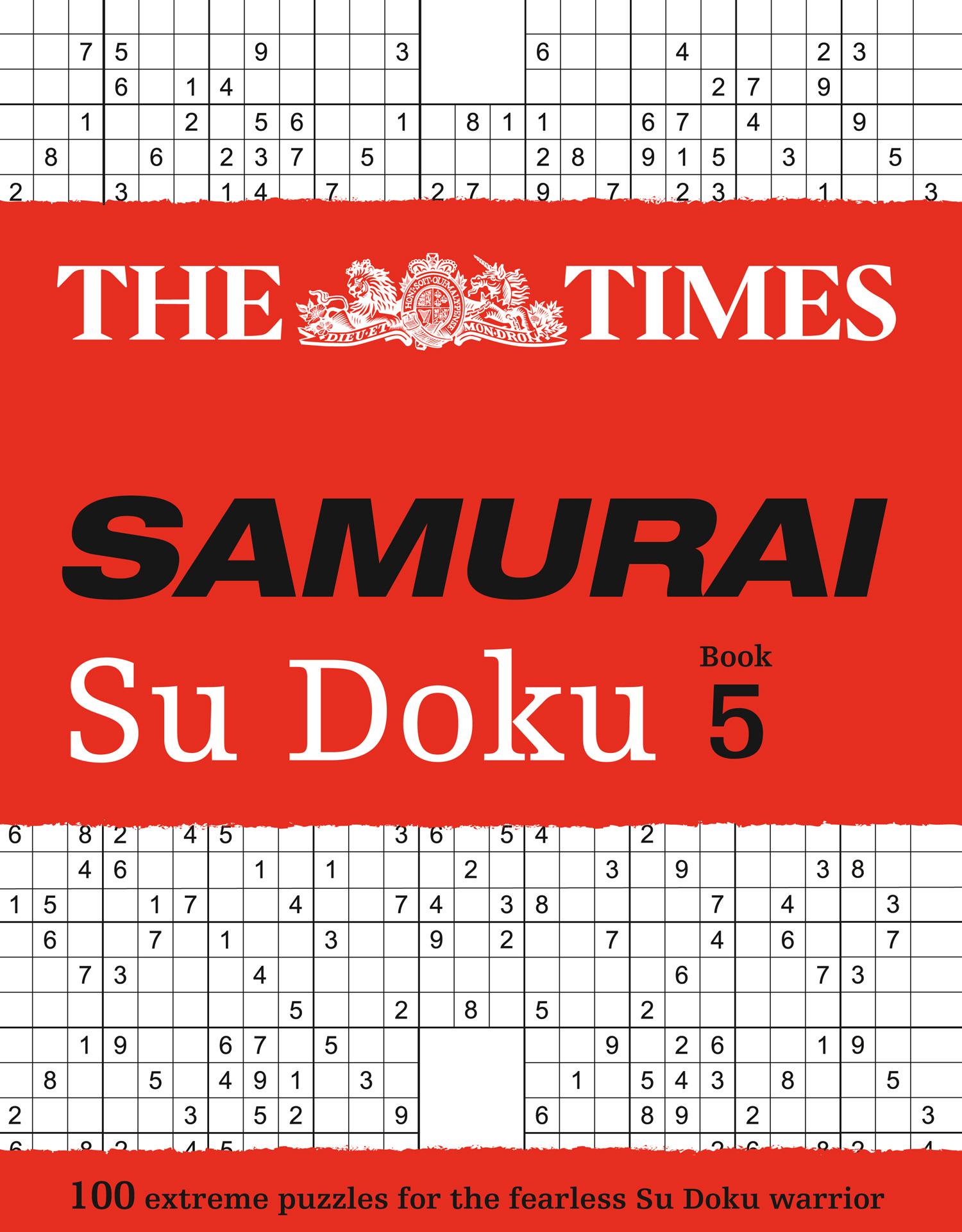 Cover: 9780008173821 | The Times Samurai Su Doku 5 | The Times Mind Games | Taschenbuch