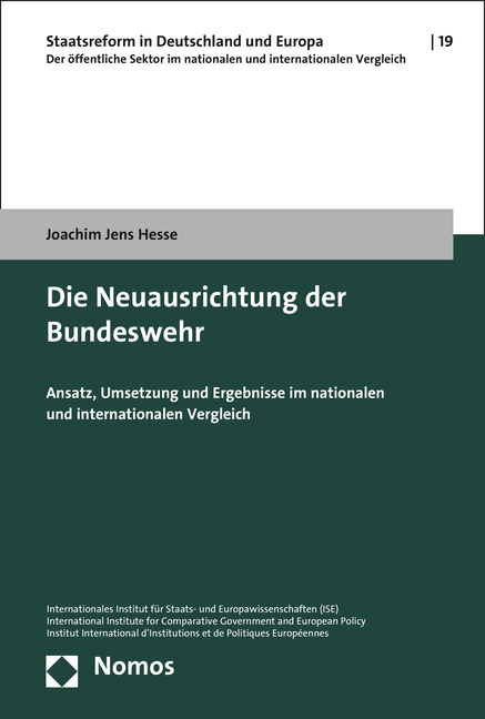 Cover: 9783848727513 | Die Neuausrichtung der Bundeswehr | Joachim Jens Hesse | Taschenbuch