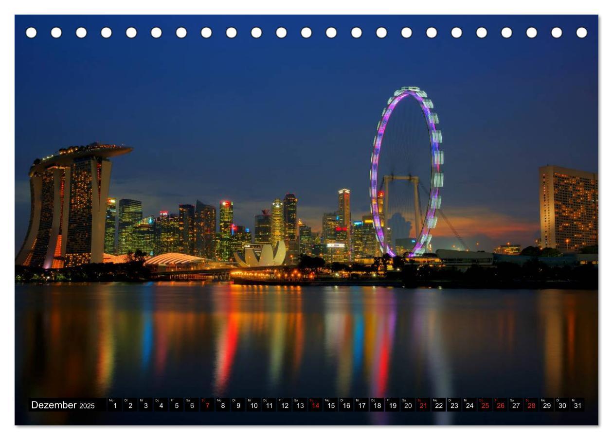 Bild: 9783435521333 | Singapur - Einzigartige Skylines (Tischkalender 2025 DIN A5 quer),...