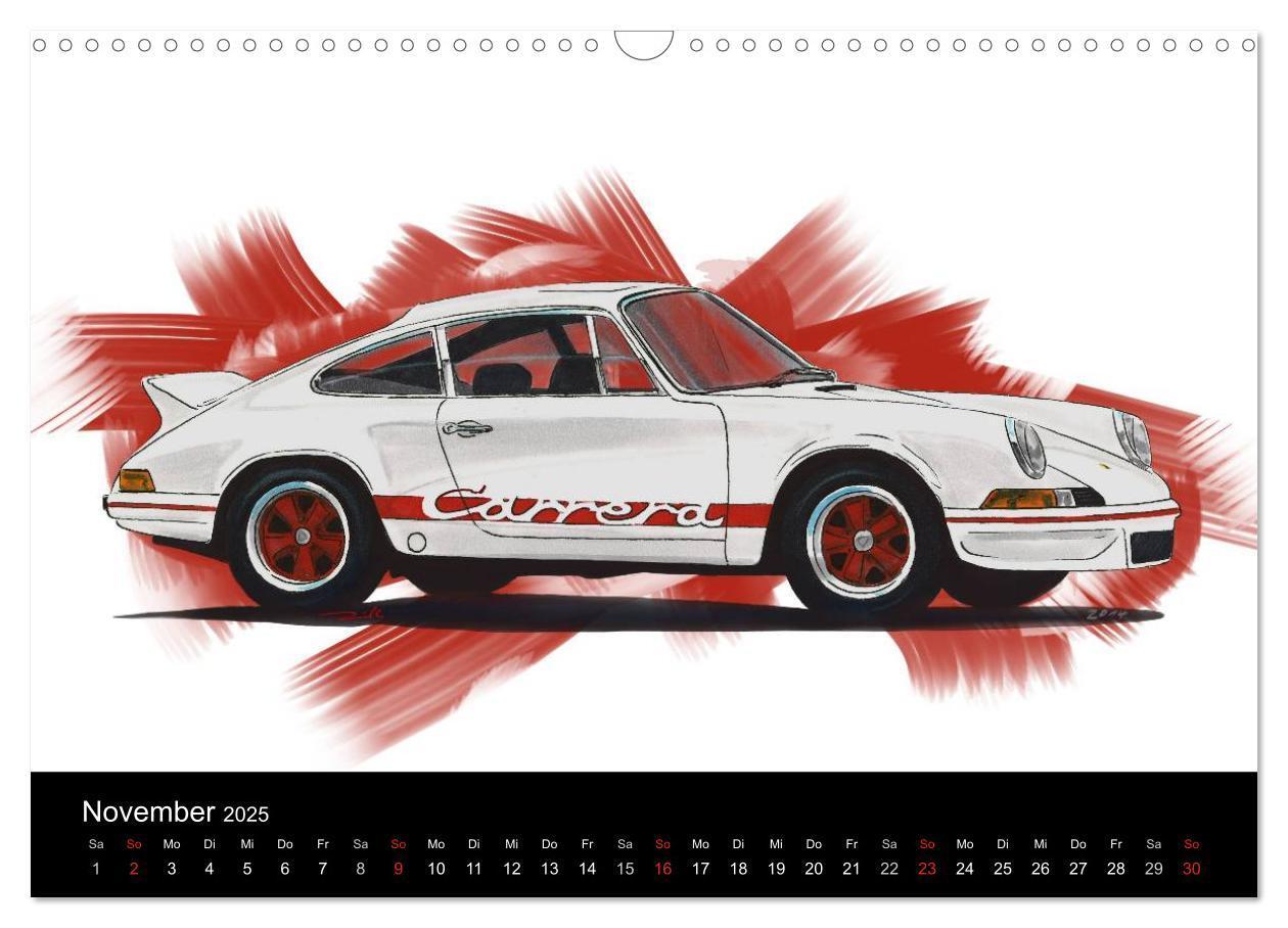 Bild: 9783435498758 | Porsche inspired Artwork by Reinhold Art´s (Wandkalender 2025 DIN...