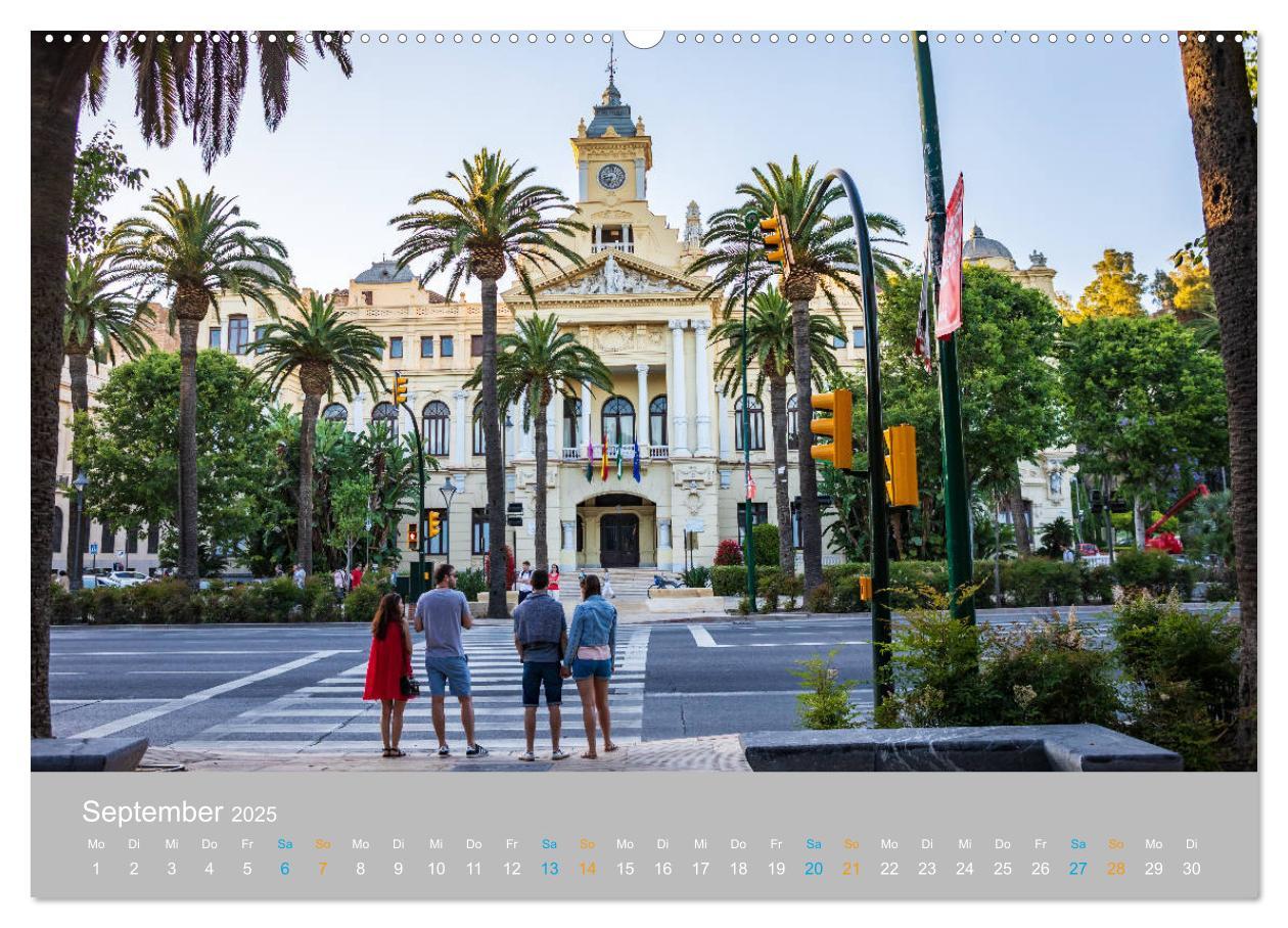 Bild: 9783435230761 | Malaga - andalusische Mittelmeerküste (Wandkalender 2025 DIN A2...