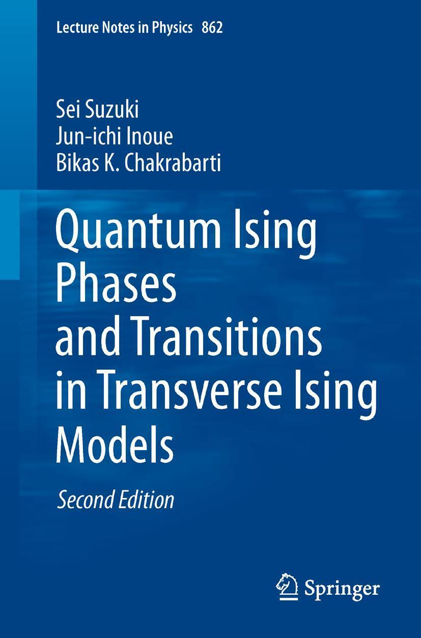 Cover: 9783642330384 | Quantum Ising Phases and Transitions in Transverse Ising Models | Buch