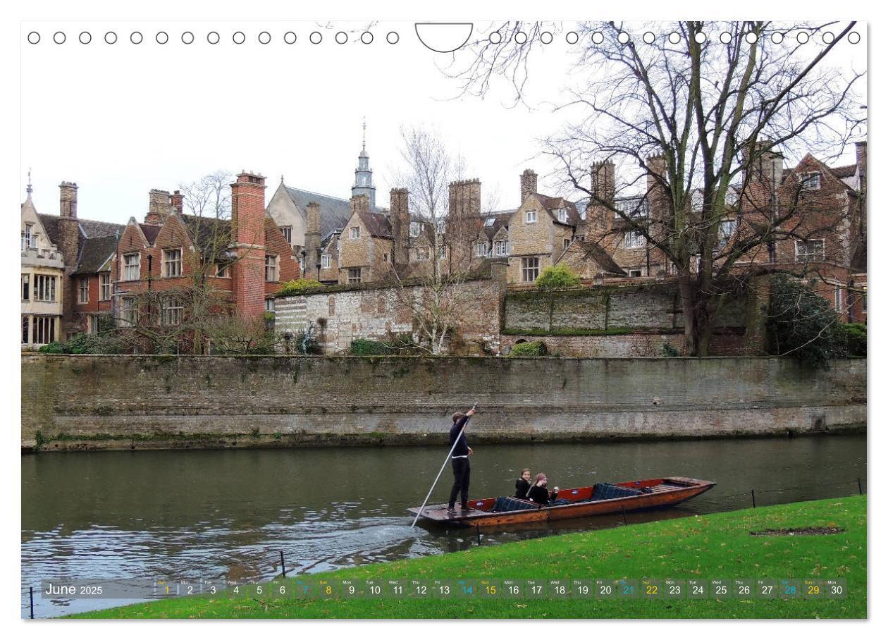 Bild: 9781325951208 | The historic Cambridge (Wall Calendar 2025 DIN A4 landscape),...