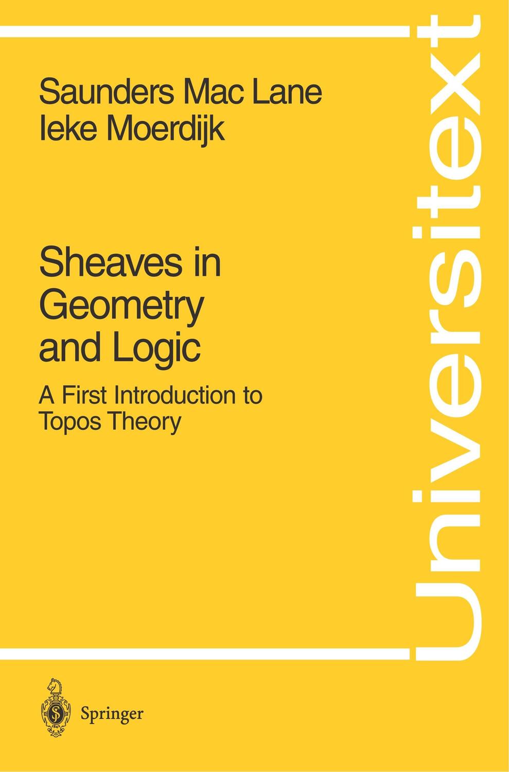 Cover: 9780387977102 | Sheaves in Geometry and Logic | A First Introduction to Topos Theory