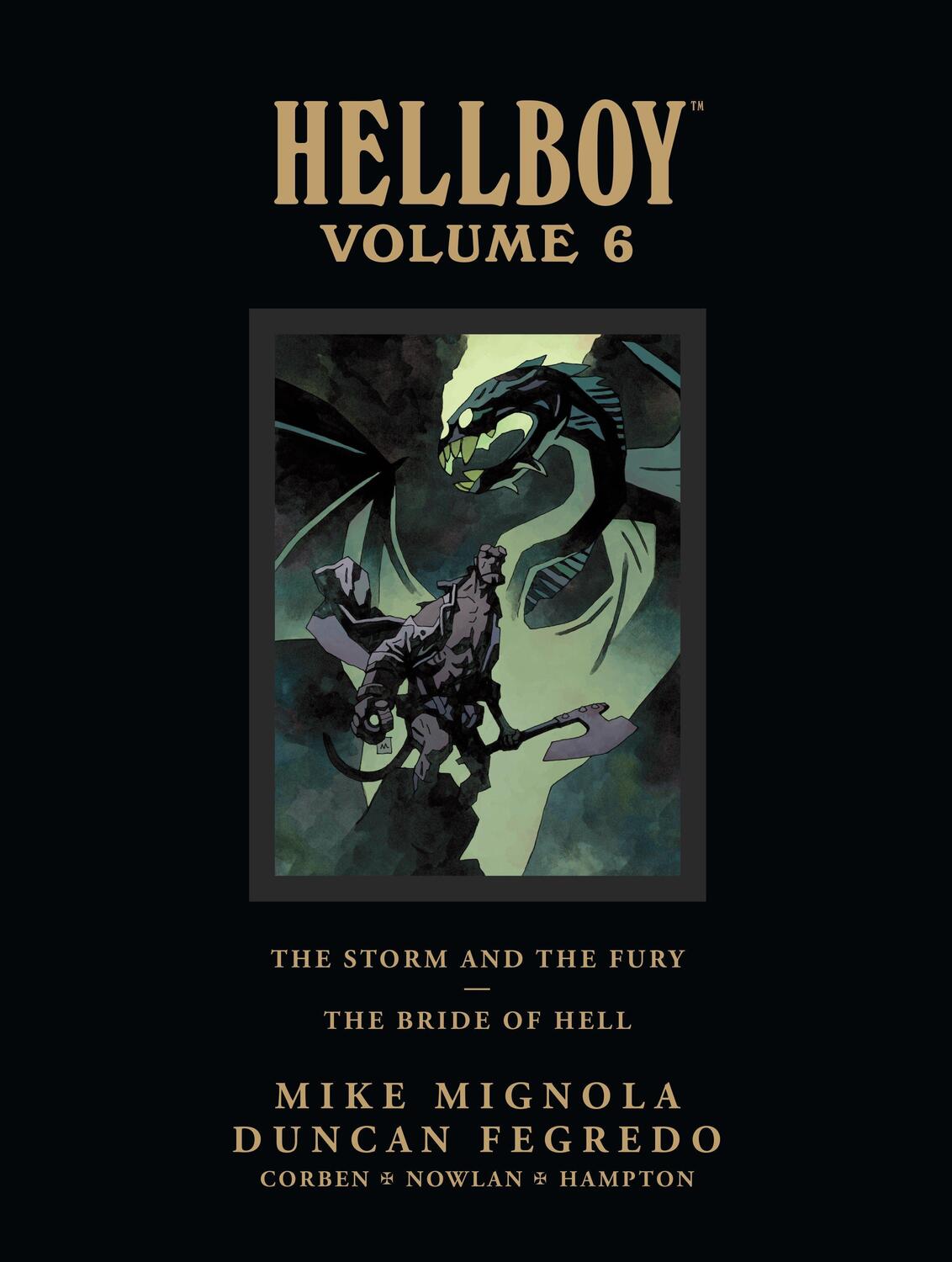 Cover: 9781616551339 | Hellboy Library Edition Volume 6: The Storm And The Fury And The...