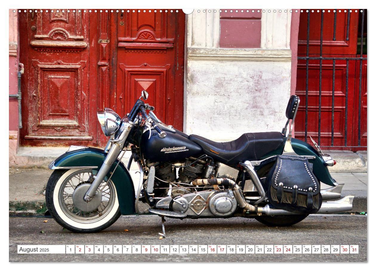 Bild: 9783383931307 | Harley-Davidson - Eine Kultmarke in Kuba (Wandkalender 2025 DIN A2...