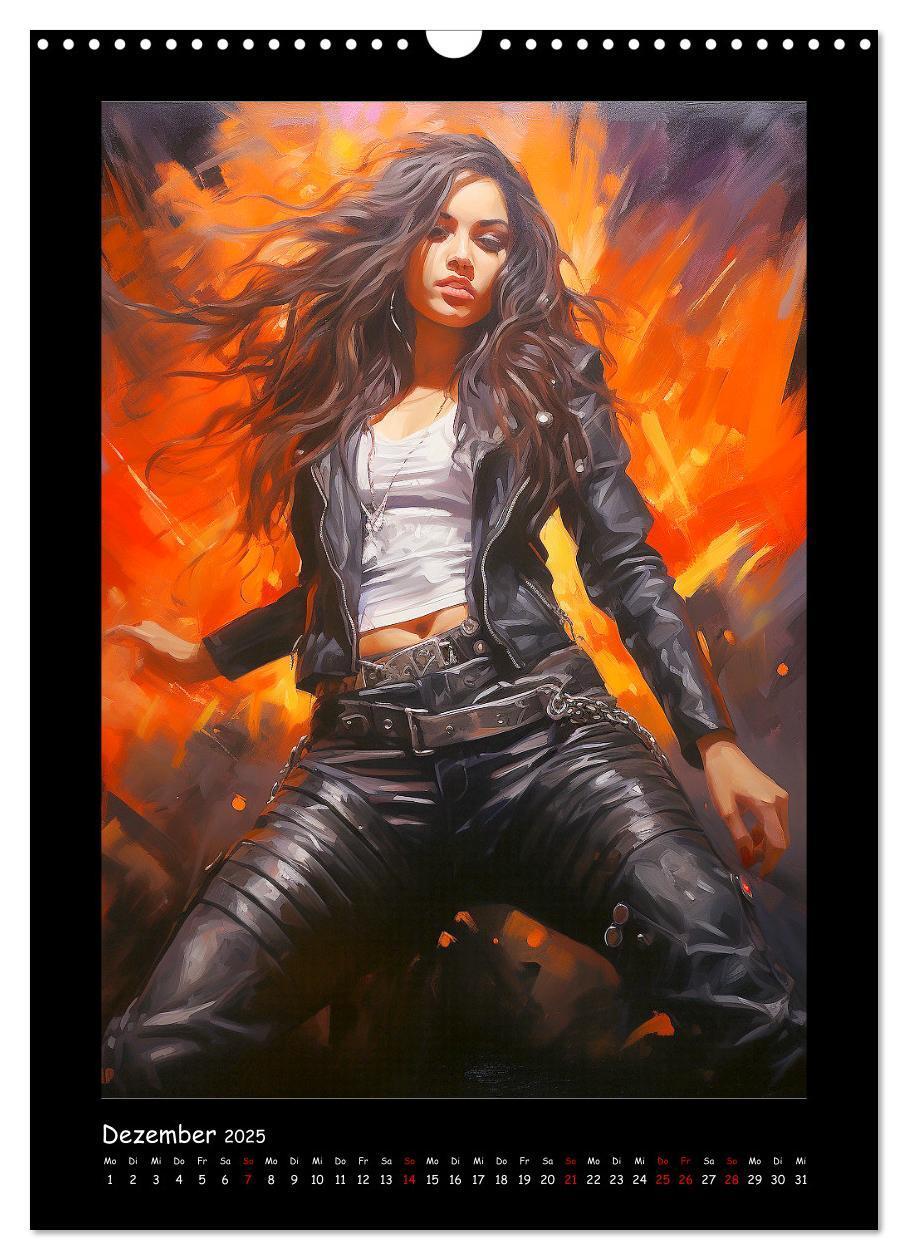 Bild: 9783435862702 | Heavy Metal-Queens. Wilde Rock- und Metal-Girl Paintings...