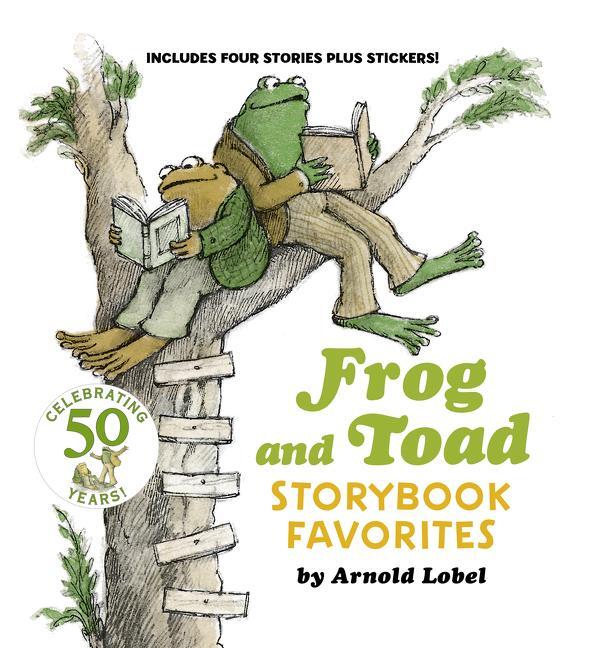 Cover: 9780062883124 | Frog and Toad Storybook Favorites | Includes 4 Stories Plus Stickers!