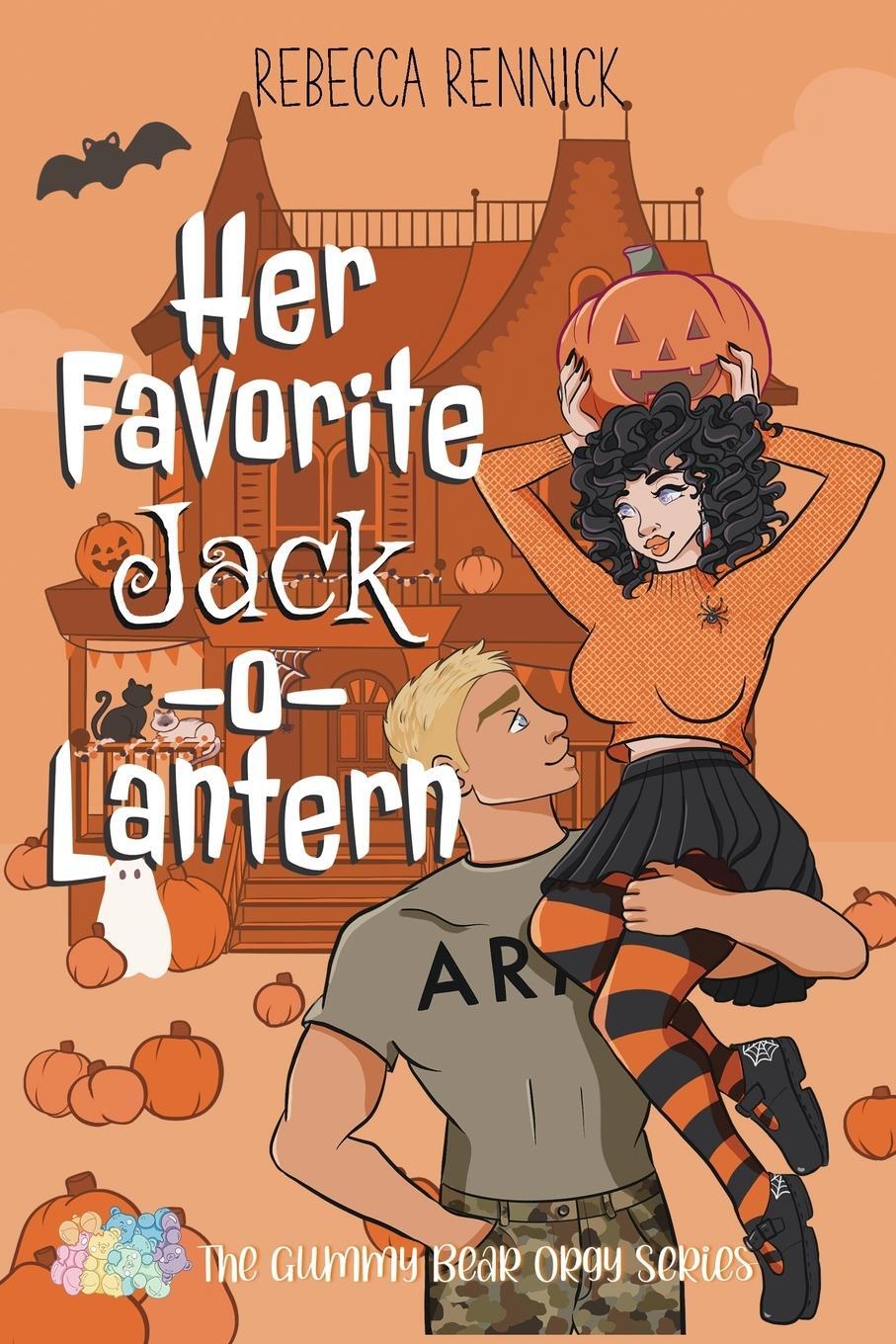 Cover: 9798218394646 | Her Favorite Jack-O-Lantern (Color Font Edition) | Rebecca Rennick