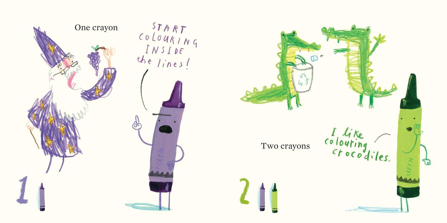 Bild: 9780008502188 | The Crayons' Book of Numbers | Drew Daywalt | Buch | Papp-Bilderbuch