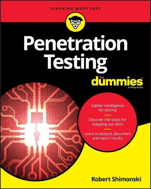 Cover: 9781119577485 | Penetration Testing for Dummies | Robert Shimonski | Taschenbuch
