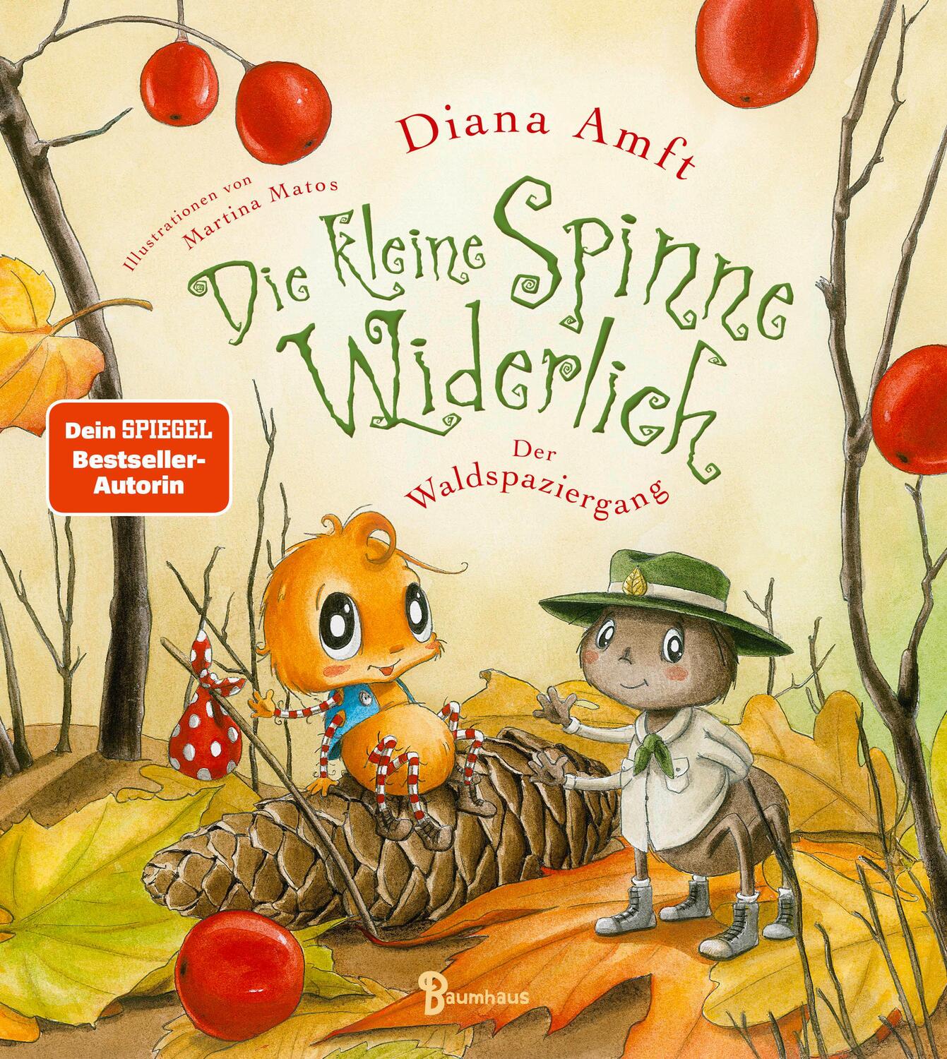 Cover: 9783833906473 | Die kleine Spinne Widerlich - Der Waldspaziergang | Band 9 | Amft