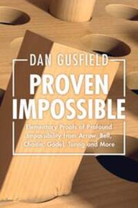 Cover: 9781009349499 | Proven Impossible | Dan Gusfield | Taschenbuch | Englisch | 2024