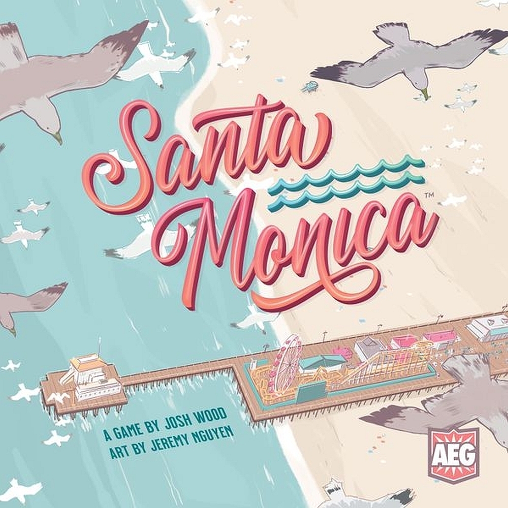 Cover: 710535059885 | Santa Monica (Spiel) | Baue den schönsten Strand! | Josh Wood | Spiel
