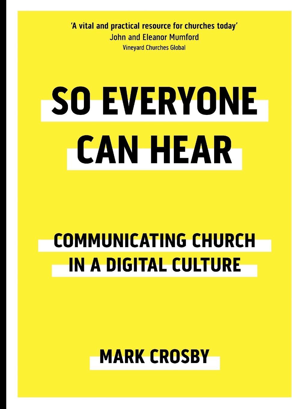 Cover: 9780281082148 | So Everyone Can Hear | Communicating Church In A Digital Culture