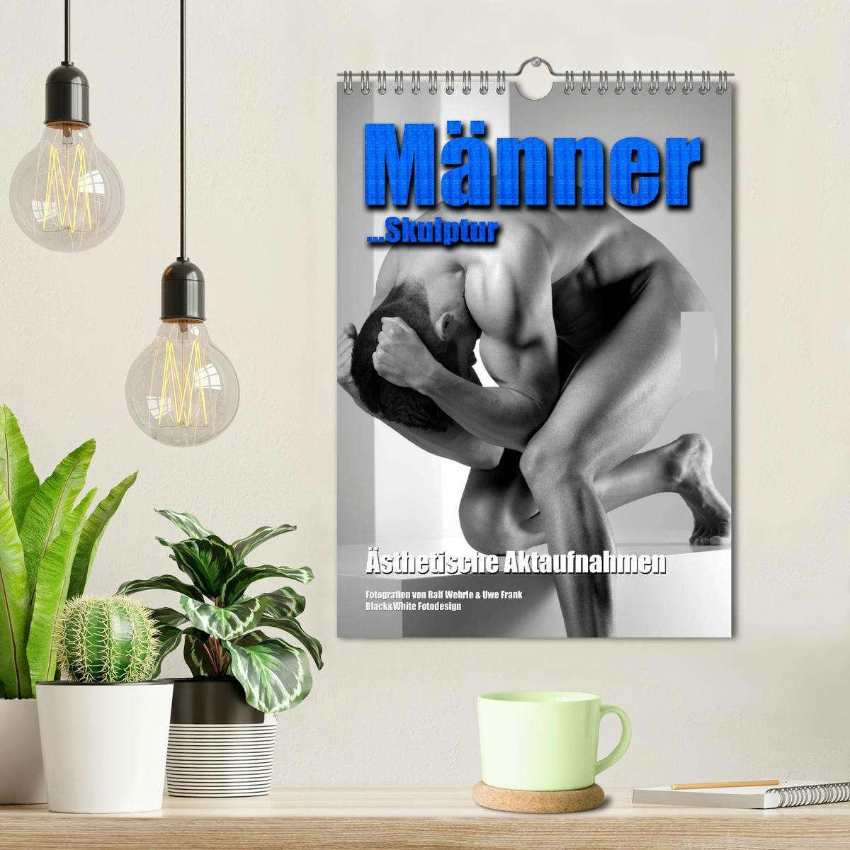 Bild: 9783435952120 | Männer... Skulptur (Wandkalender 2025 DIN A4 hoch), CALVENDO...