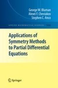 Cover: 9781461424987 | Applications of Symmetry Methods to Partial Differential Equations