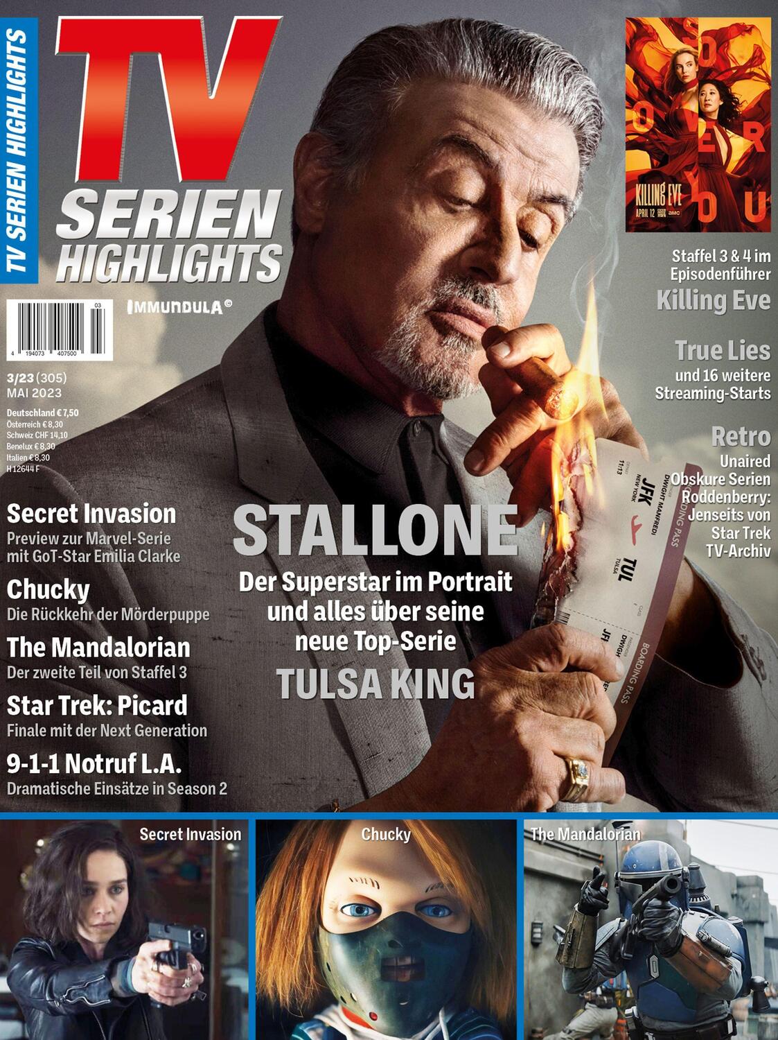 Cover: 9783959364379 | TV SERIENHIGHLIGHTS. Ausgabe Mai 2023 (#305) | Björn Sülter (u. a.)