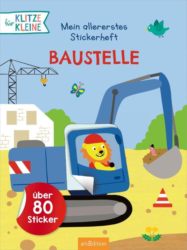 Bild: 9783845853772 | Mein allererstes Stickerheft - Baustelle | über 80 Sticker | Buch