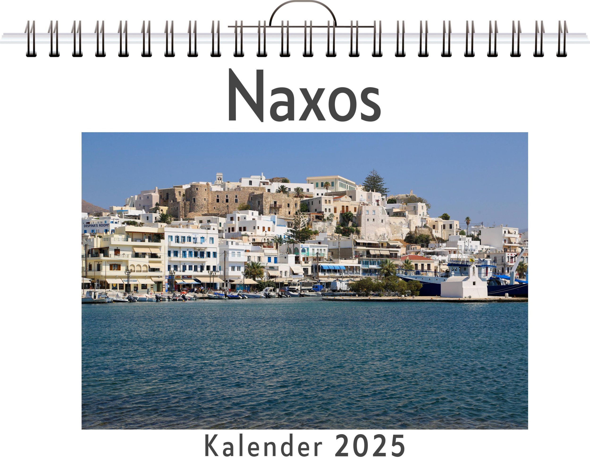 Cover: 9783759124241 | Naxos | Aaron Huber | Kalender | Kalender | 14 S. | Deutsch | FlipFlop