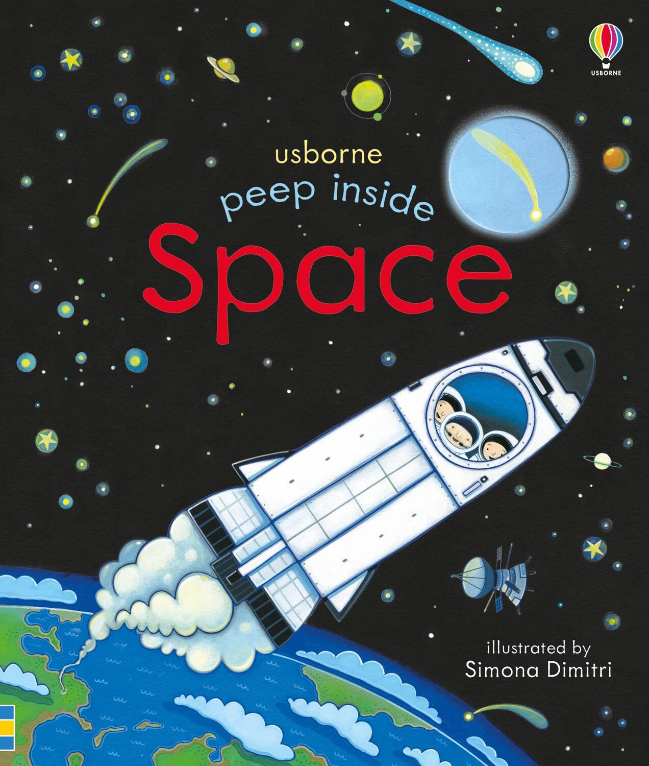 Cover: 9781409599142 | Peep Inside: Space | Anna Milbourne | Buch | Papp-Bilderbuch | 2016