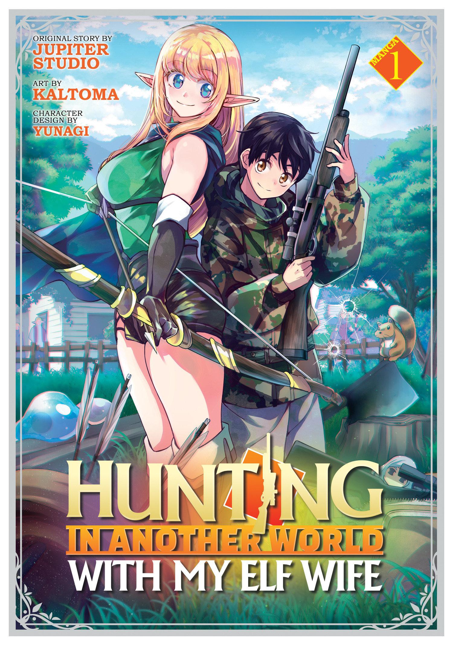 Cover: 9781638589129 | Hunting in Another World with My Elf Wife (Manga) Vol. 1 | Studio