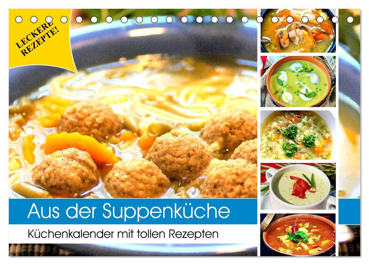 Cover: 9783435187706 | Aus der Suppenküche. Küchenkalender mit tollen Rezepten...