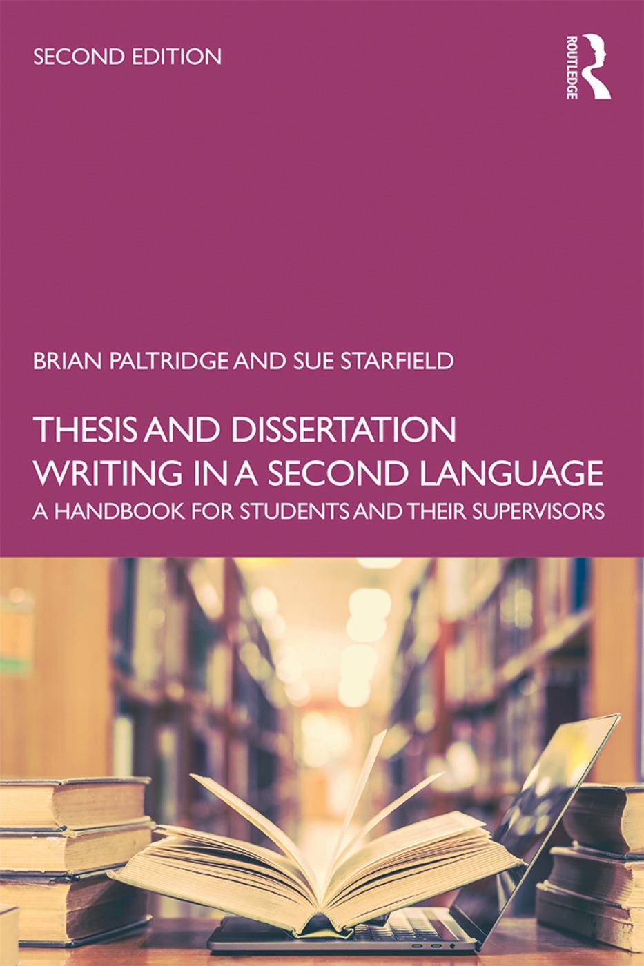 Cover: 9781138048706 | Thesis and Dissertation Writing in a Second Language | Taschenbuch
