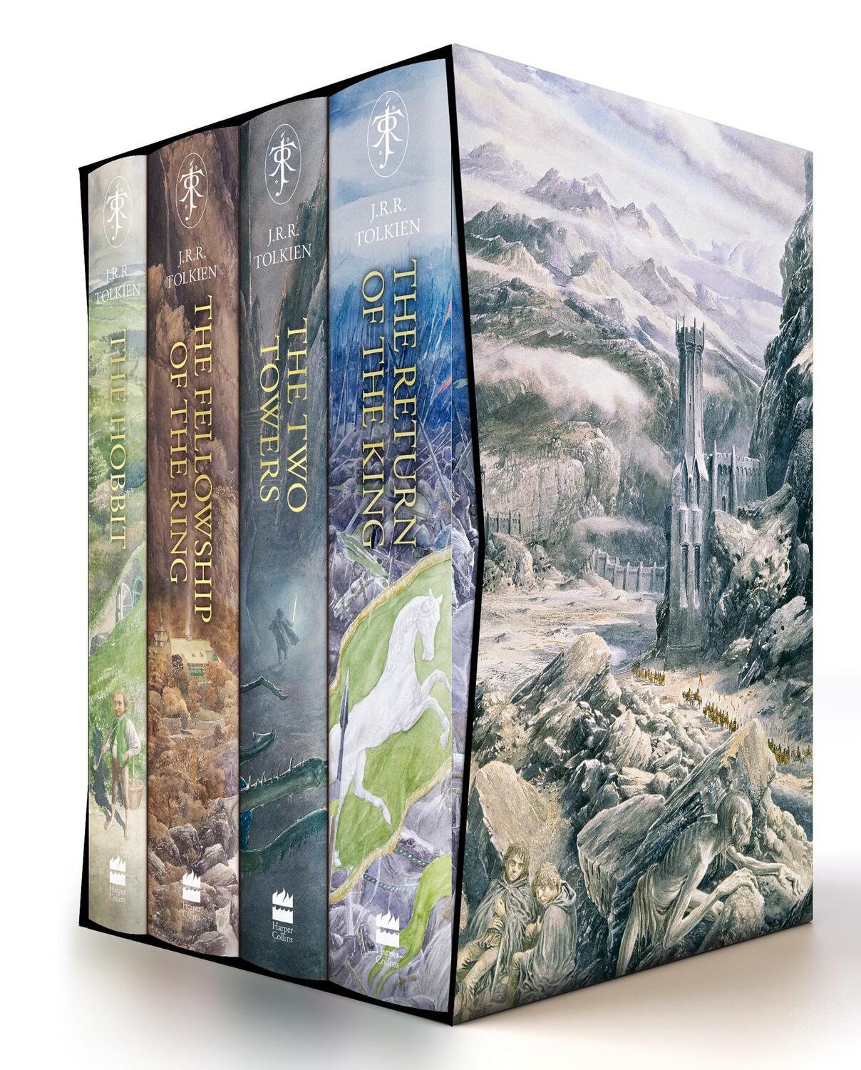 Cover: 9780008376109 | The Hobbit &amp; The Lord of the Rings Boxed Set | Illustrated edition