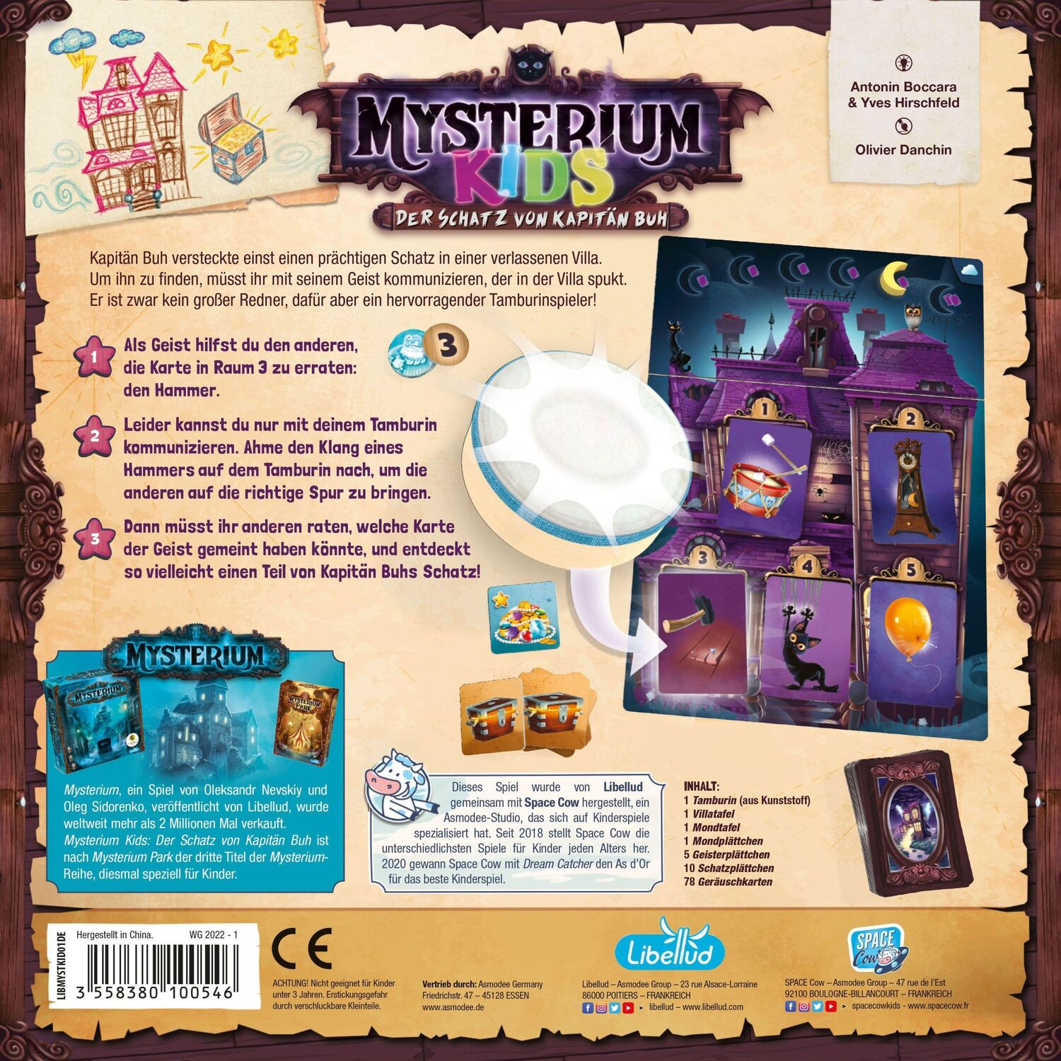 Bild: 3558380100546 | Mysterium Kids - Kinderspiel des Jahres | Antonin Boccara (u. a.)