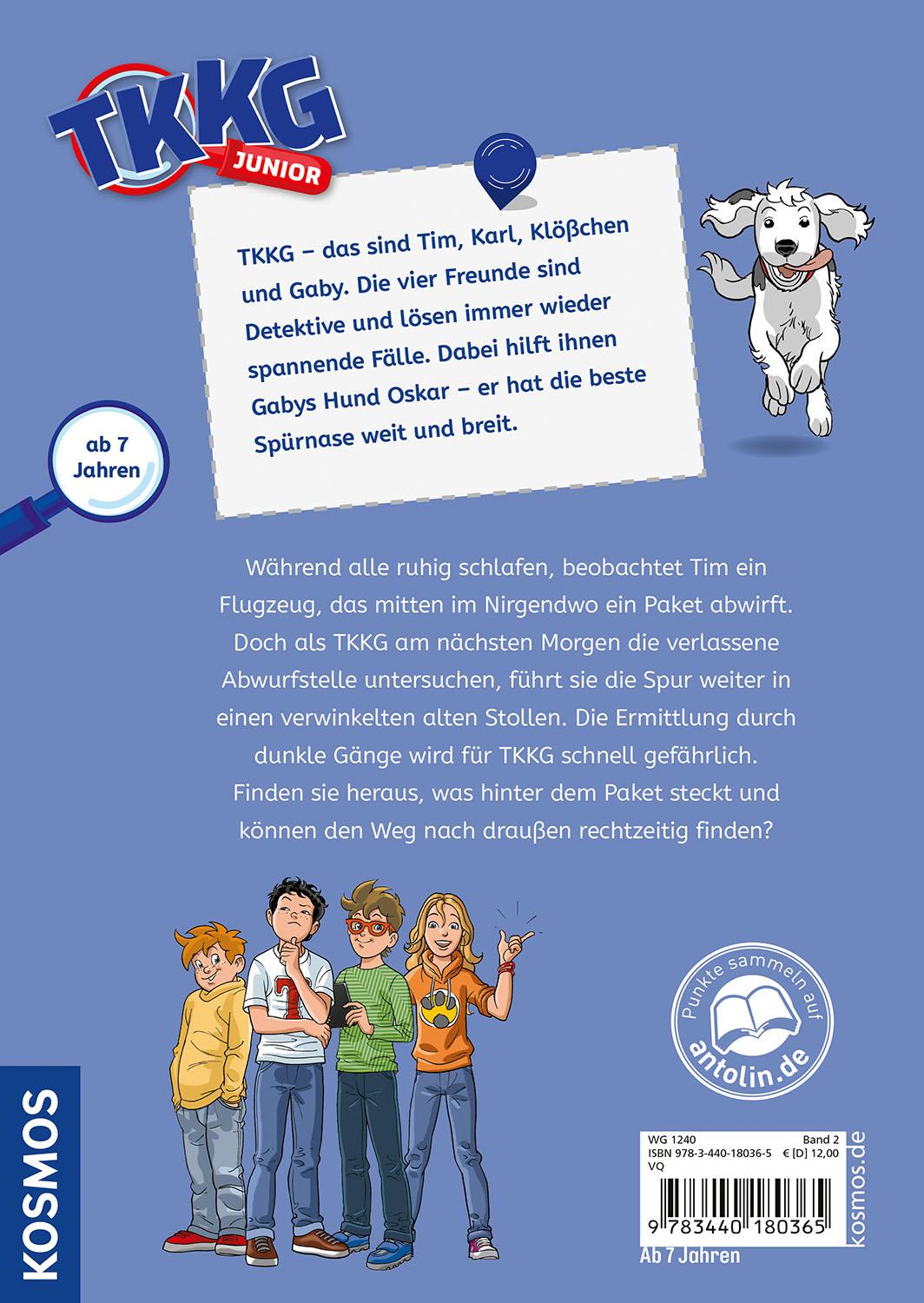 Bild: 9783440180365 | TKKG Junior, 2, Verschollen im Stollen | Benjamin Schreuder | Buch