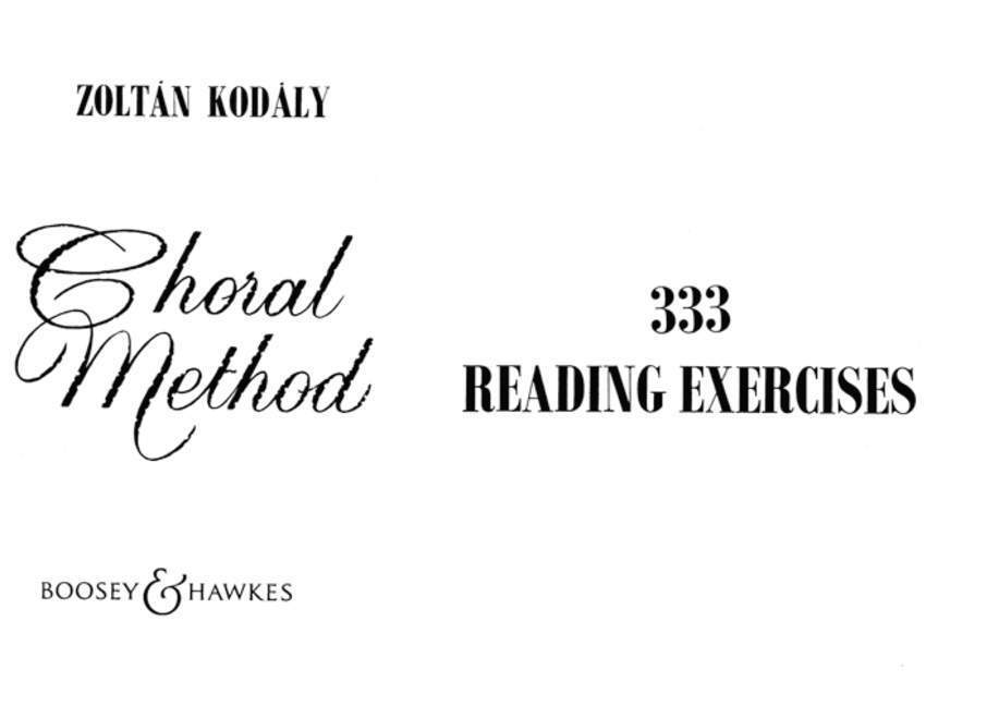 Cover: 9781423438953 | Choral Method | 333 Reading Exercises. Vol. 2. Kinderchor. | Young