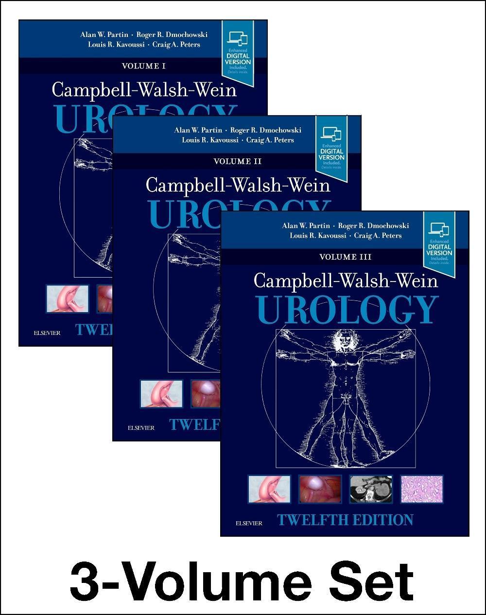 Cover: 9780323546423 | Campbell Walsh Wein Urology | 3-Volume Set | Alan W. Partin (u. a.)