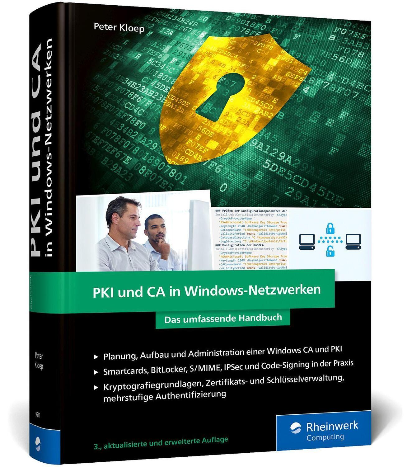 Cover: 9783836296410 | PKI und CA in Windows-Netzwerken | Peter Kloep | Buch | 767 S. | 2024