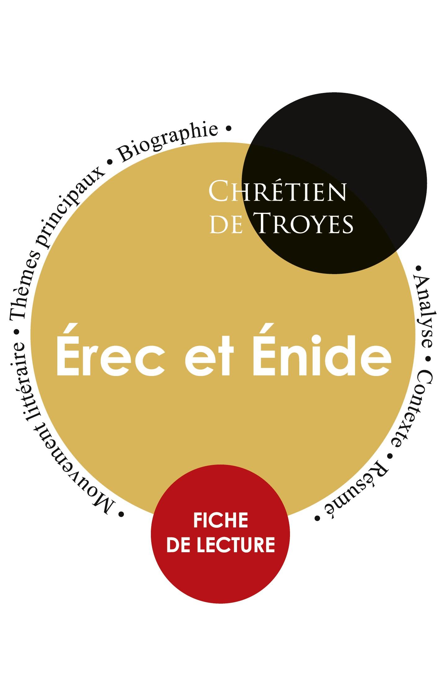 Cover: 9782759305988 | Fiche de lecture Érec et Énide (Étude intégrale) | Chrétien De Troyes