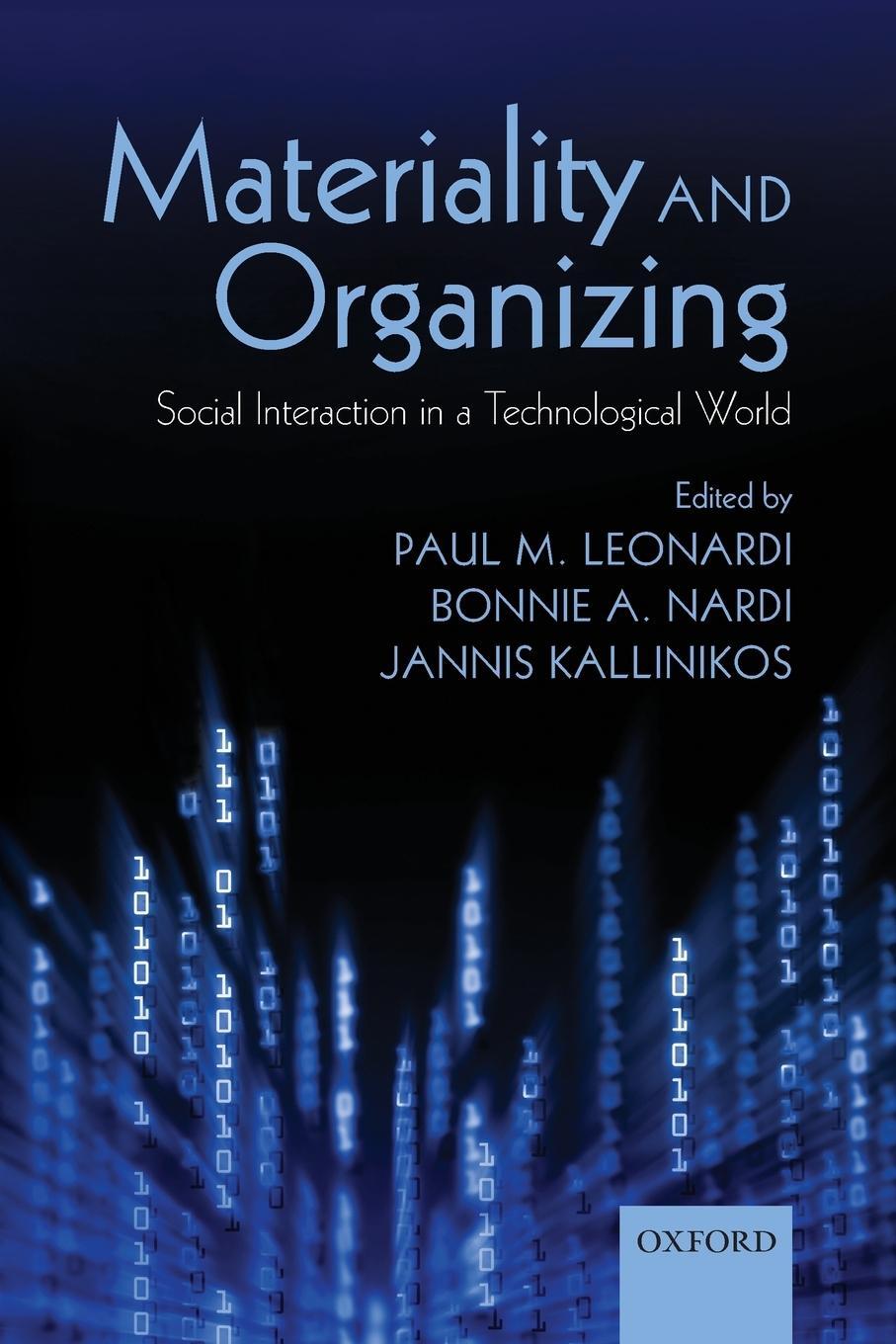 Cover: 9780199664061 | Materiality and Organizing | Bonnie A. Nardi | Taschenbuch | Paperback