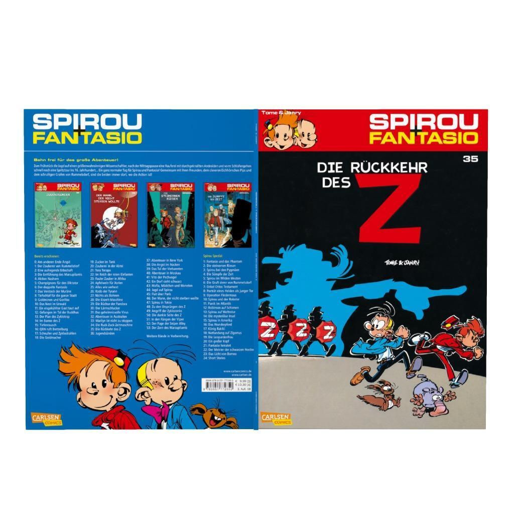 Bild: 9783551772350 | Spirou und Fantasio 35. Die Rückkehr des Z | Tome (u. a.) | Buch