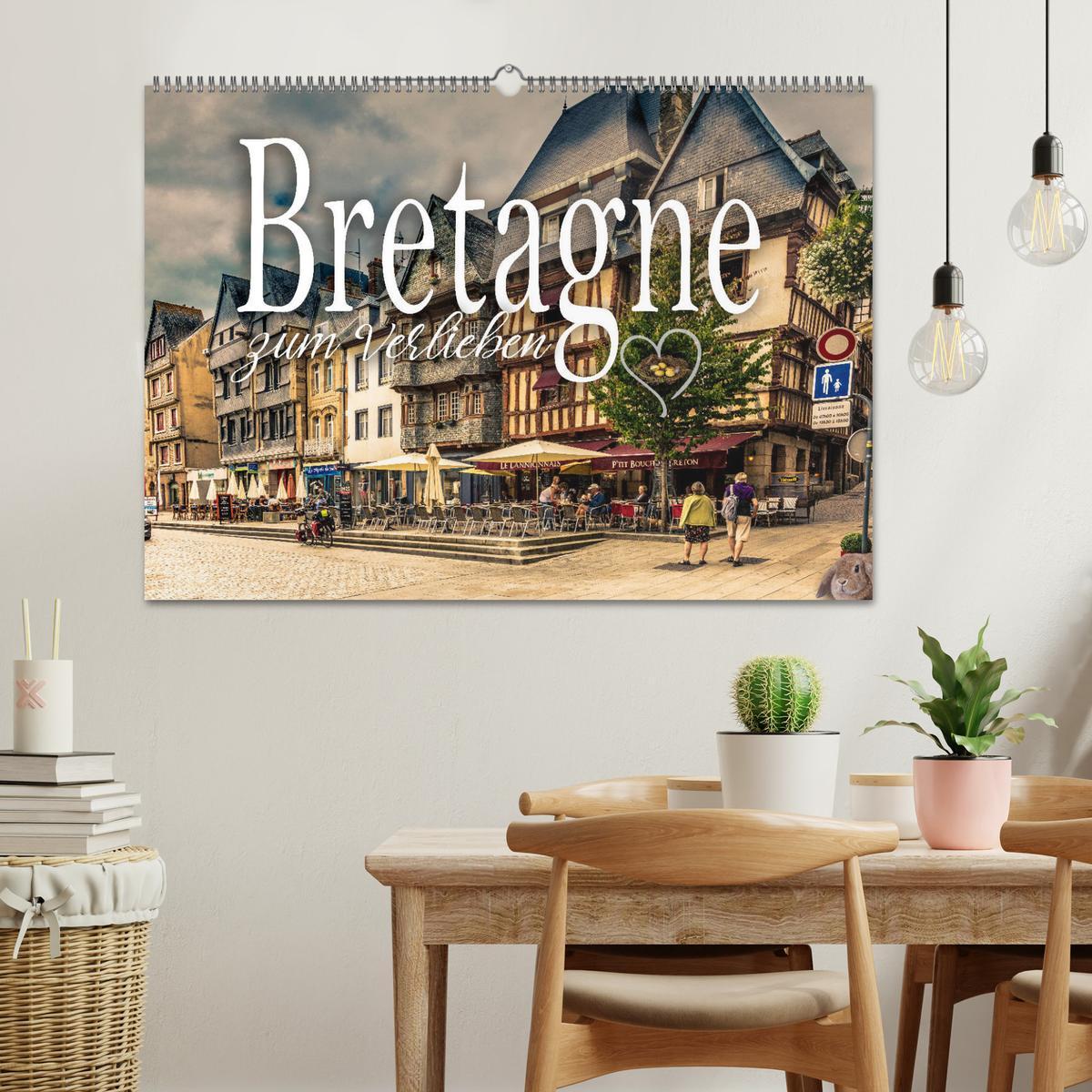 Bild: 9783435261260 | Bretagne zum Verlieben (Wandkalender 2025 DIN A2 quer), CALVENDO...