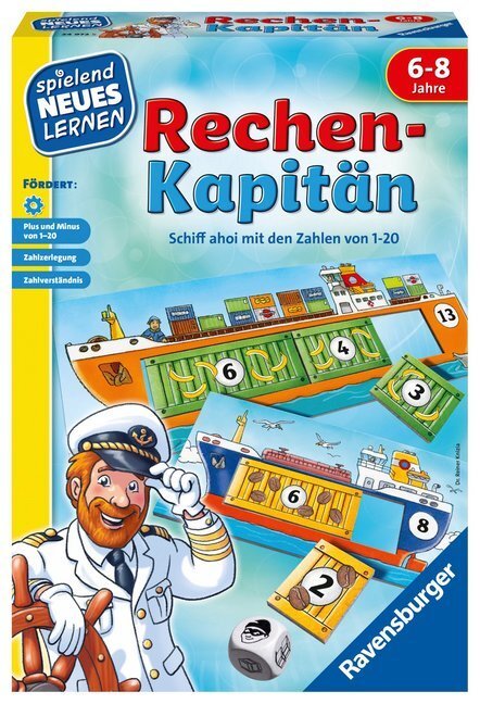 Cover: 4005556249725 | Ravensburger 24972 - Rechen-Kapitän - Spielen und Lernen für...