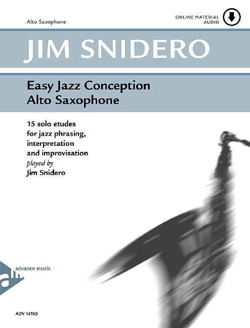 Cover: 9790206304200 | Easy Jazz Conception Alto Saxophone | Jim Snidero | Broschüre