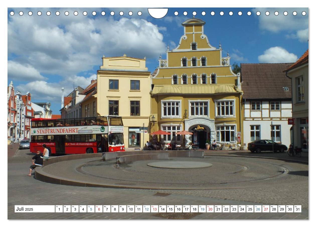 Bild: 9783435477012 | Stadt Wismar 2025 (Wandkalender 2025 DIN A4 quer), CALVENDO...